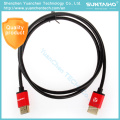 1.4 V 1080P de alta velocidad chapado en oro enchufe macho-macho de cable HDMI